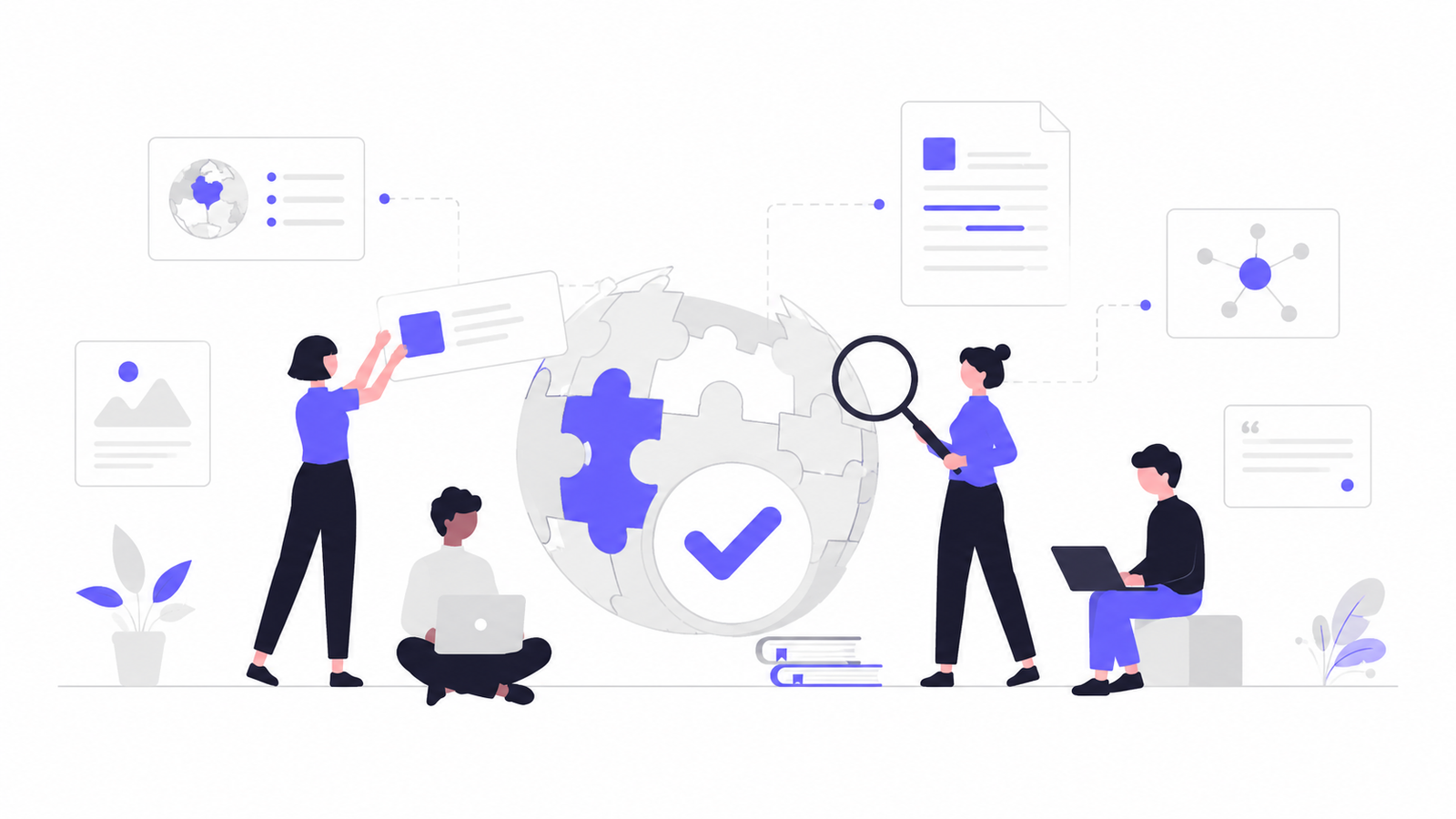 Verification report illustration